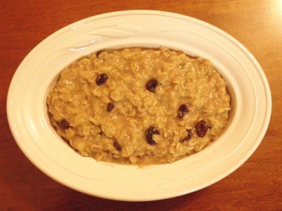 Banana Raisin Oatmeal