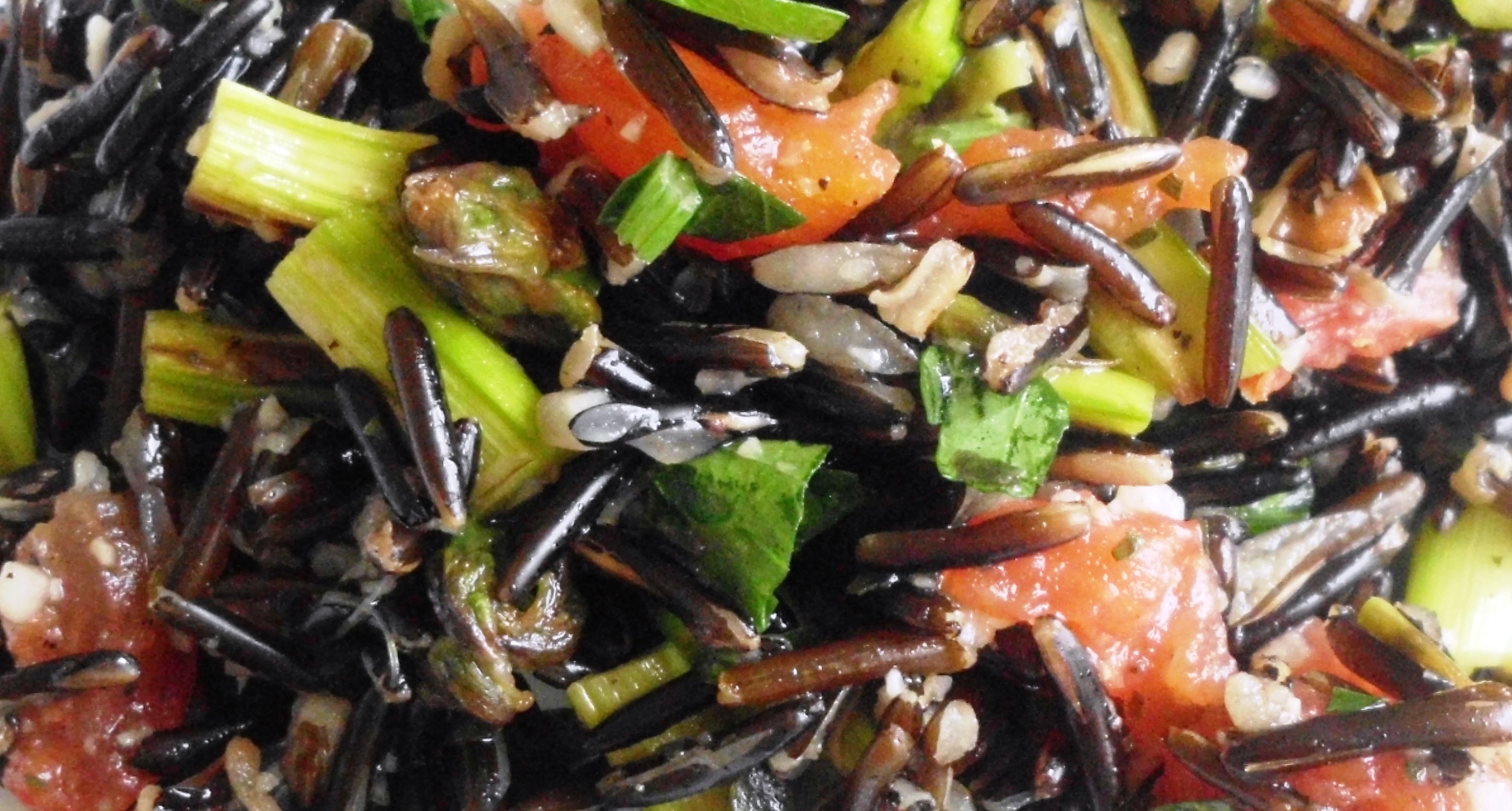 Wild Rice and Asparagus Salad